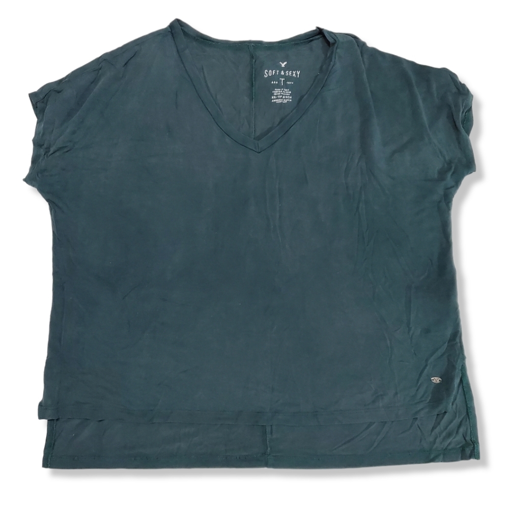 American Eagle Outfitters Green Soft & Sexy Top Size XS